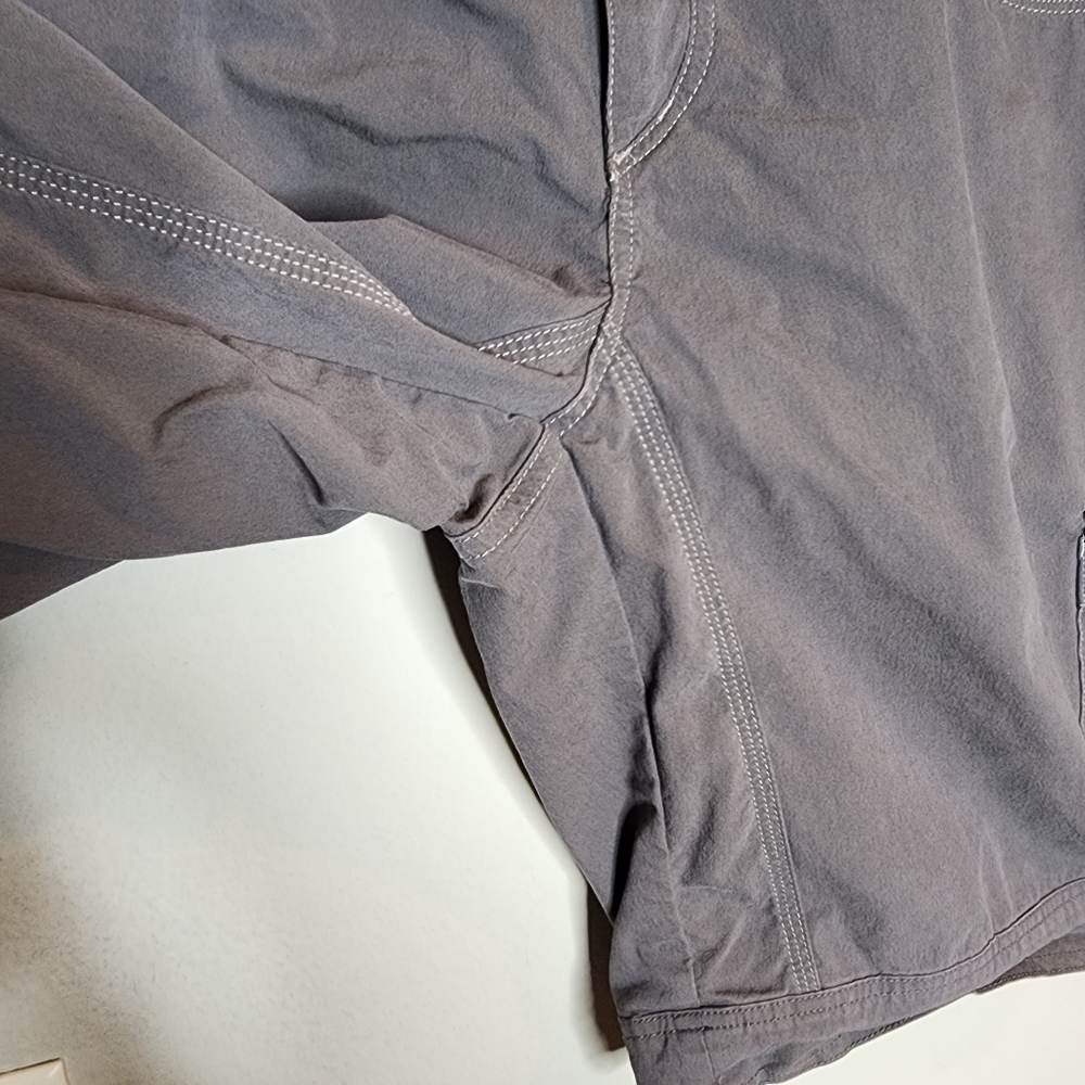 Kuhl Splash Cargo Bermuda Hiking Grey Shorts 6 Pockets Women's Size 12 - Picture 11 of 16
